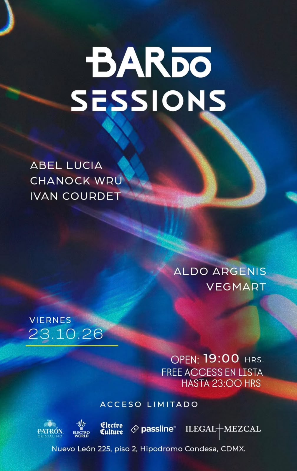 Flyer de Bardo Sessions