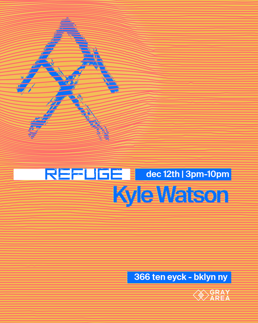 Refuge Saturday Daytime: Kyle Watson & Guests - Refuge
