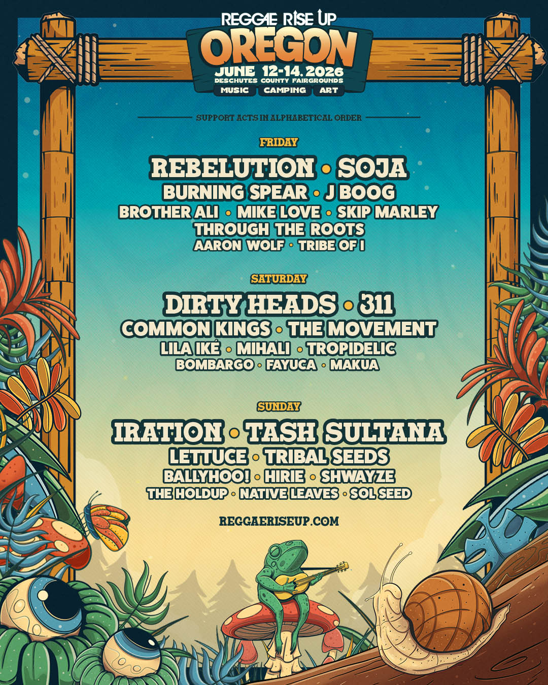 Reggae Rise Up Oregon 2026