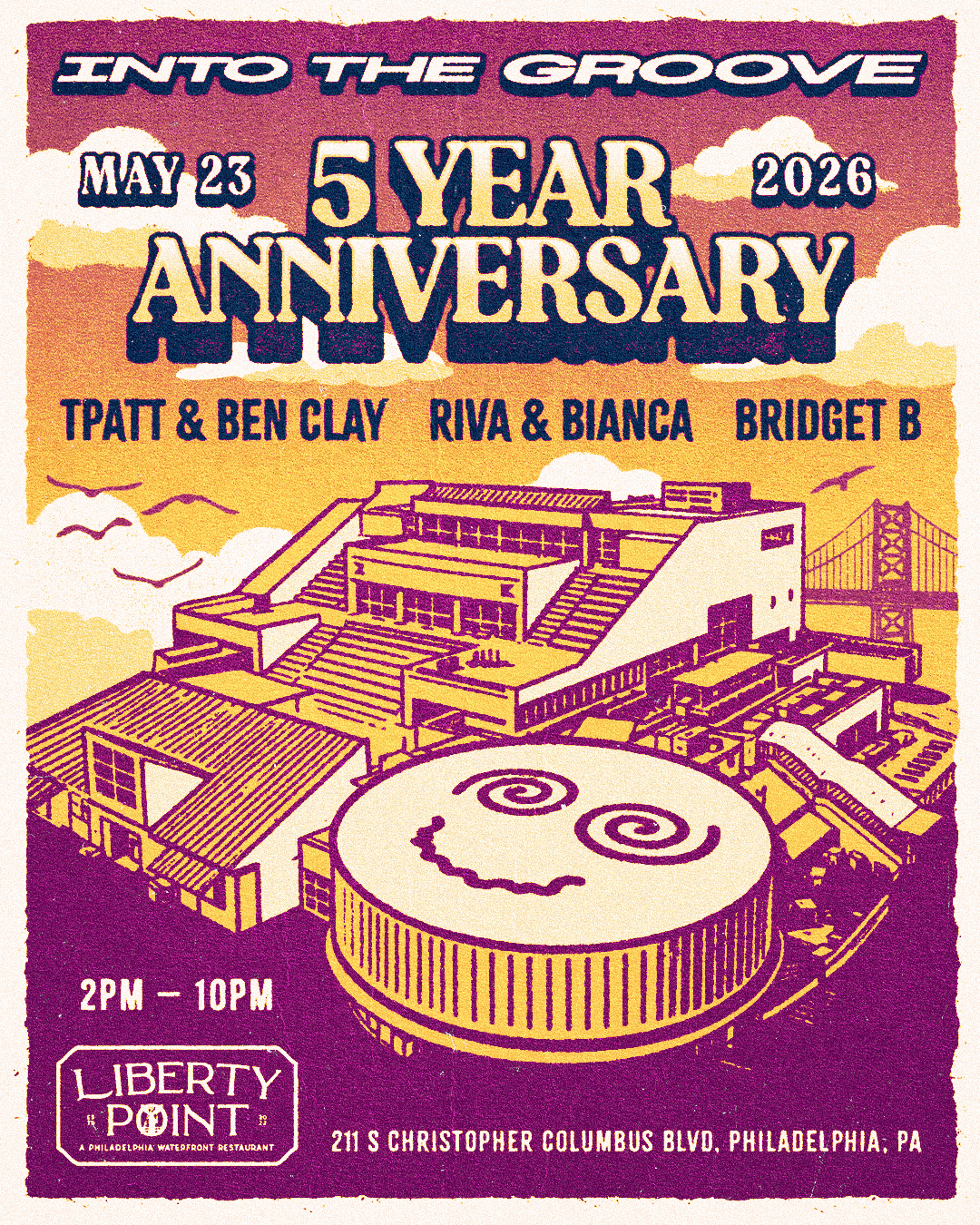 Into The Groove 5 Year Anniversary (Daytime Event) at Liberty