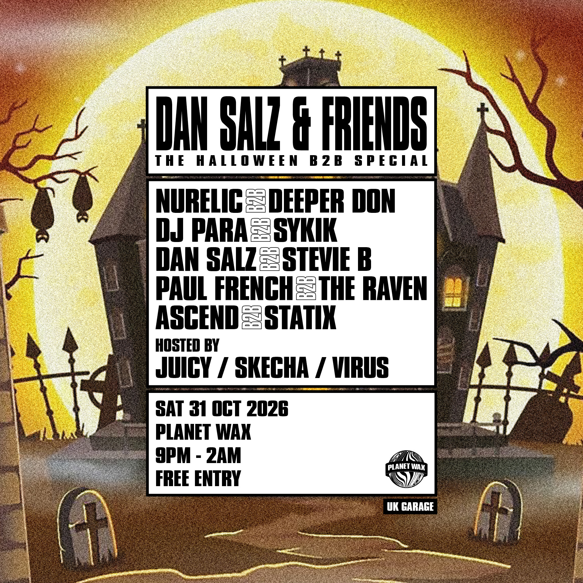 DAN SALZ & FRIENDS: THE HALLOWEEN B2B SPECIAL - Planet Wax