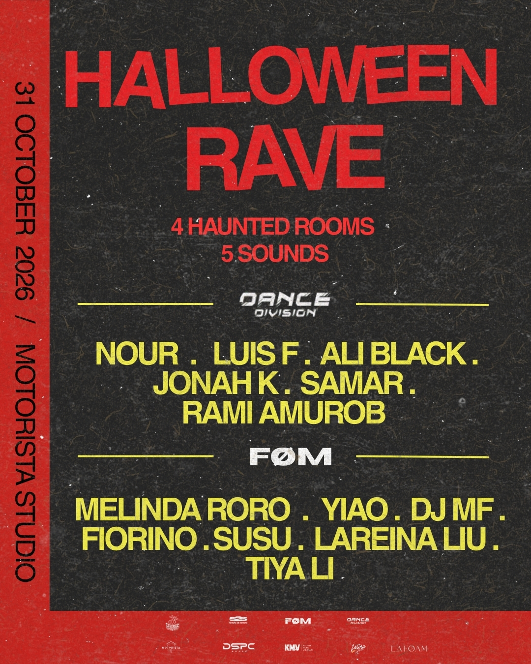 Halloween Rave (4 haunted rooms / 5 sounds)