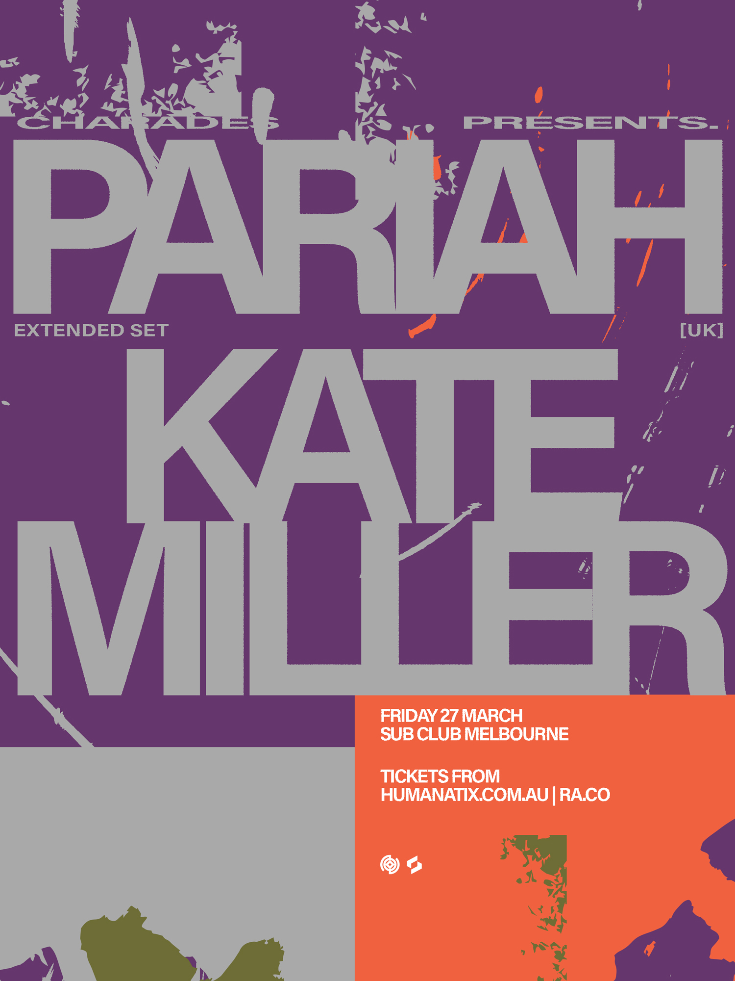 [CANCELLED] Charades Pres. Pariah + Kate Miller