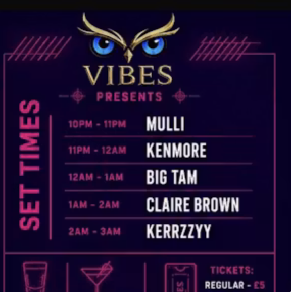 Vibes Thursdays Bounce, Techno & Trance
