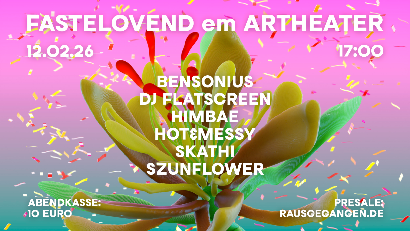 FASTELOVEND em Artheater