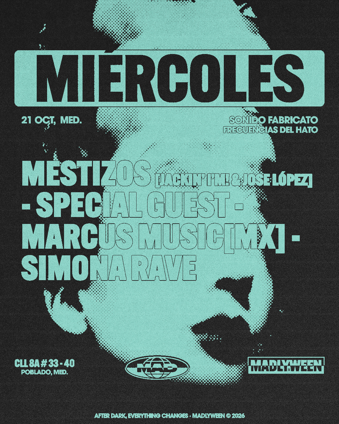SONIDO FABRICATO: MESTIZOS ( JACKIN' I'M! & JOSE LÓPEZ) / MARCUS MUSIC / SIMONA RAVE