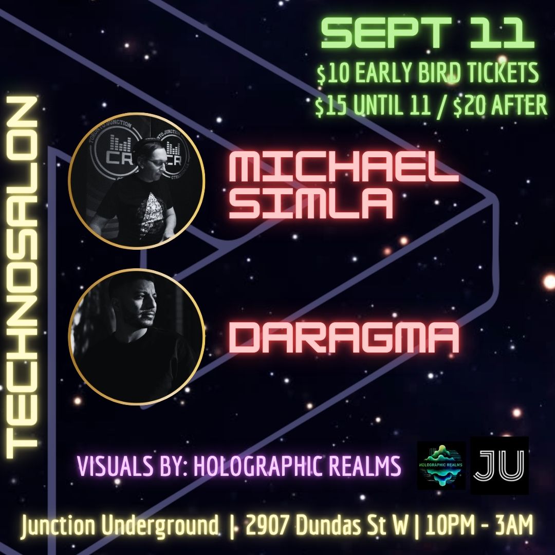 TechnoSalon September - with Michael Simla and Daragma