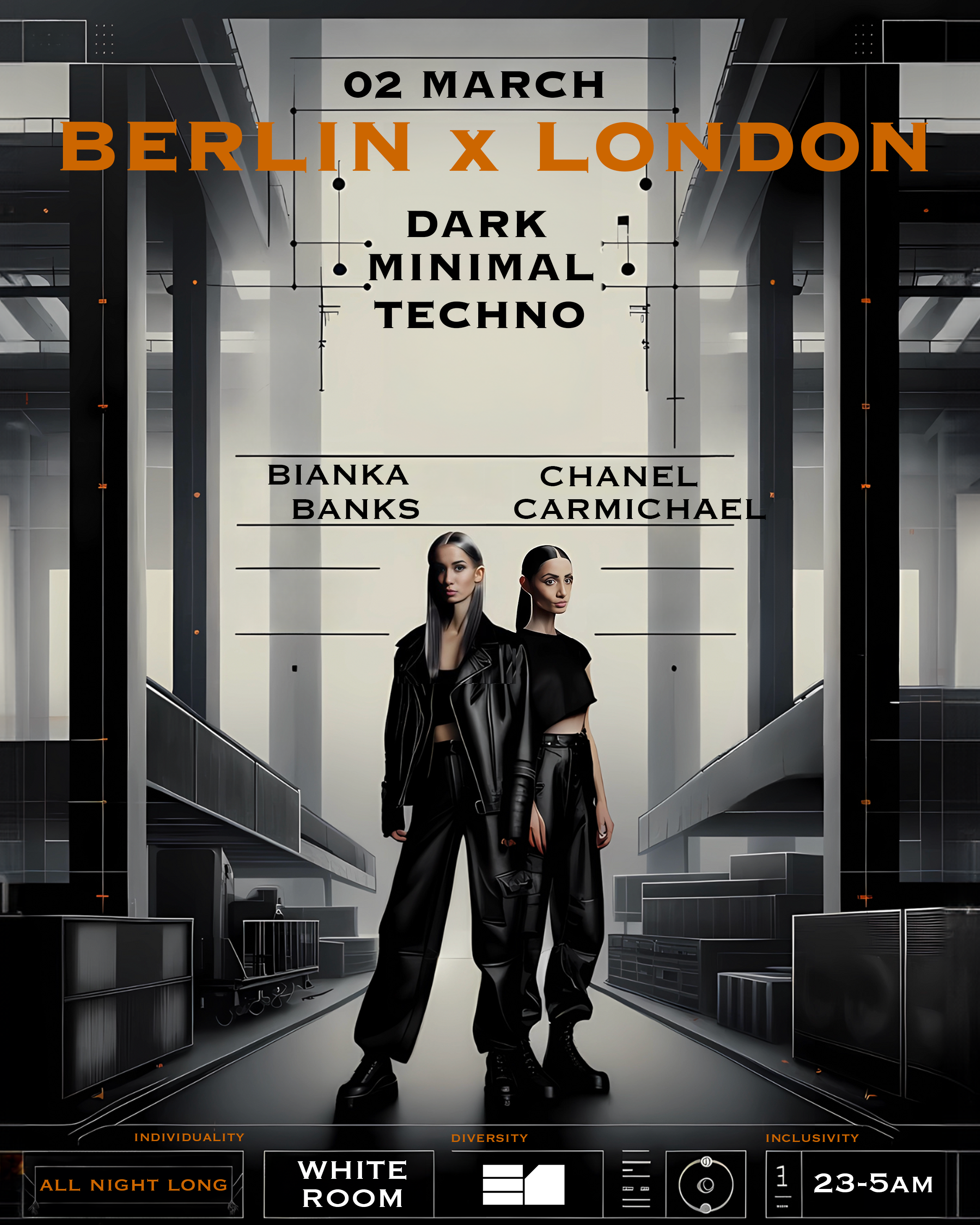 Berlin x London: Bianka Banks & CHANEL CARMICHAEL All Night Long