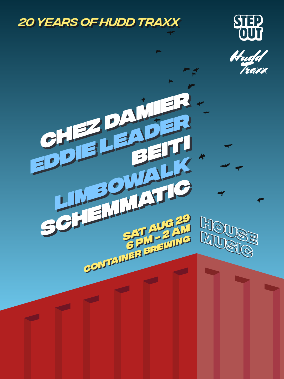 Step Out: Chez Damier & Eddie Leader [Hudd Traxx 20 Year Anniversary]