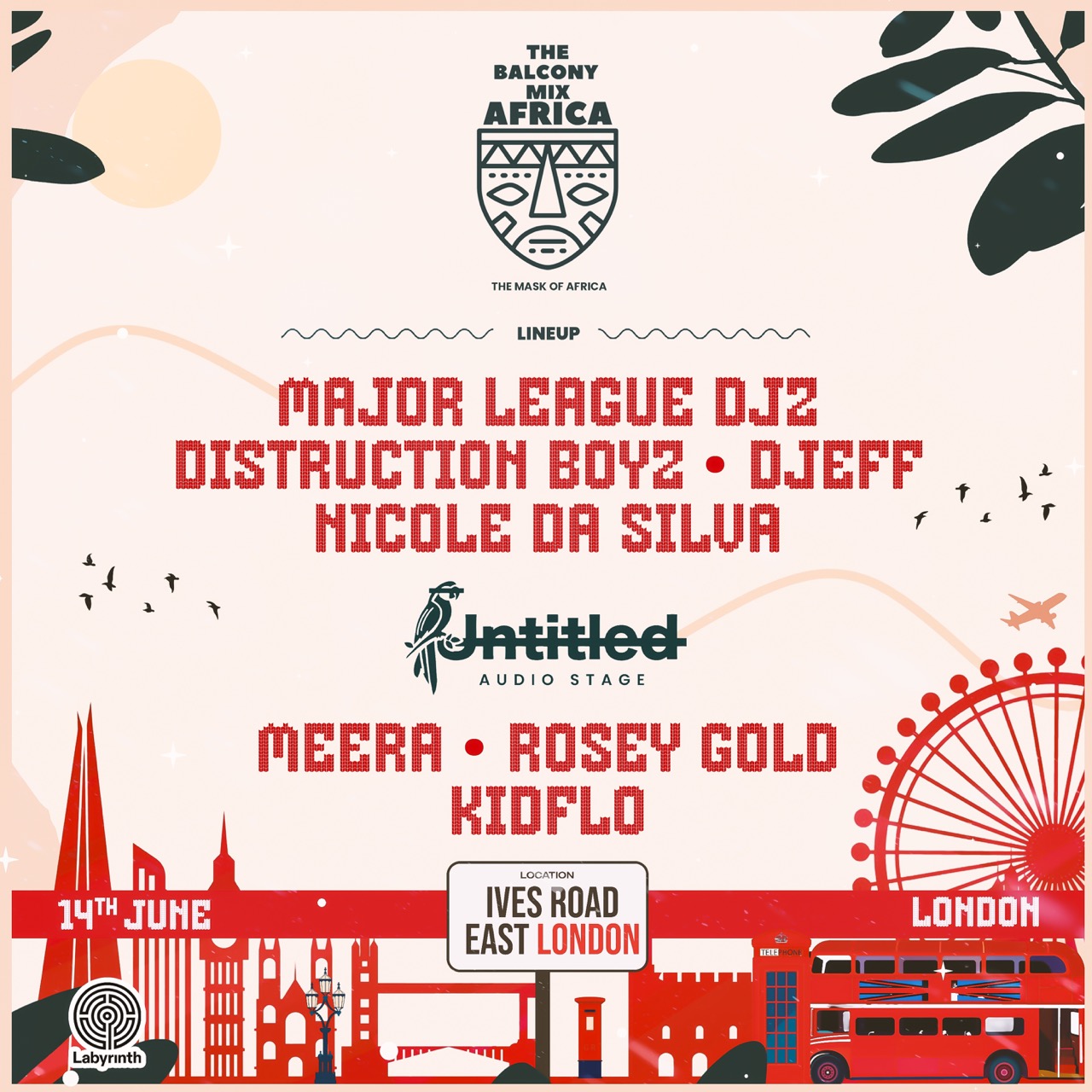 Labyrinth Block Party: Major League DJz presents Balcony Mix