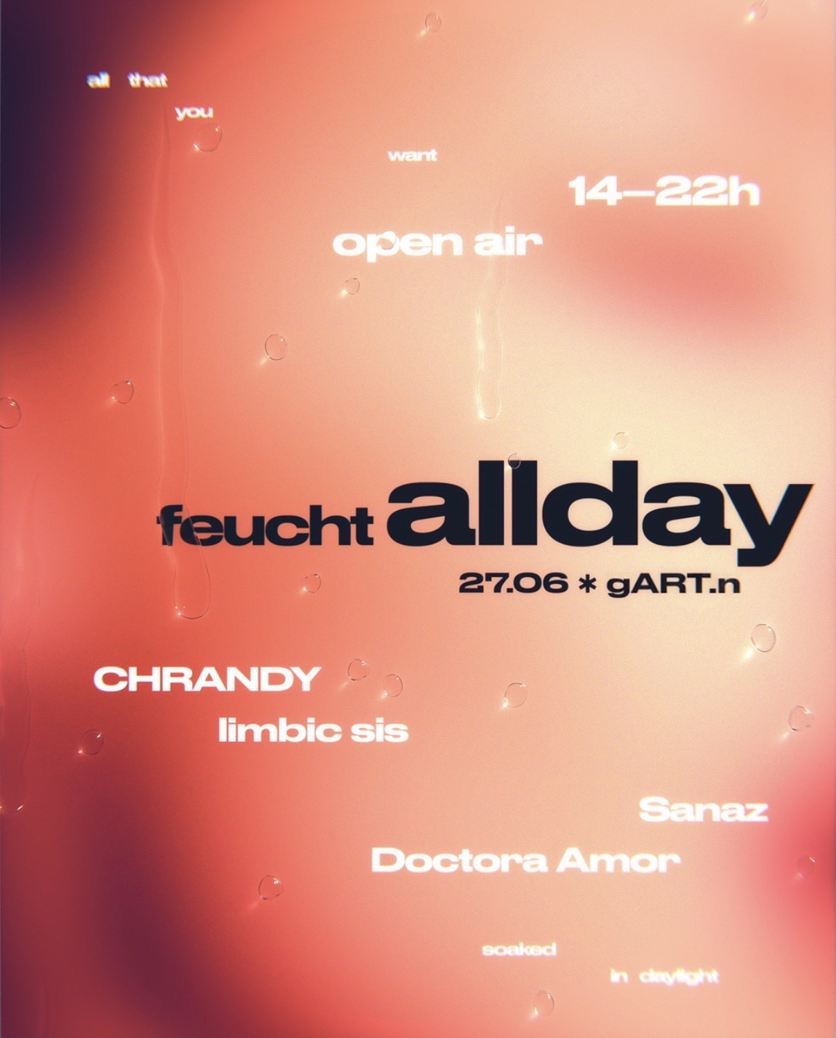FEUCHT allday with Sanaz & limbic sis