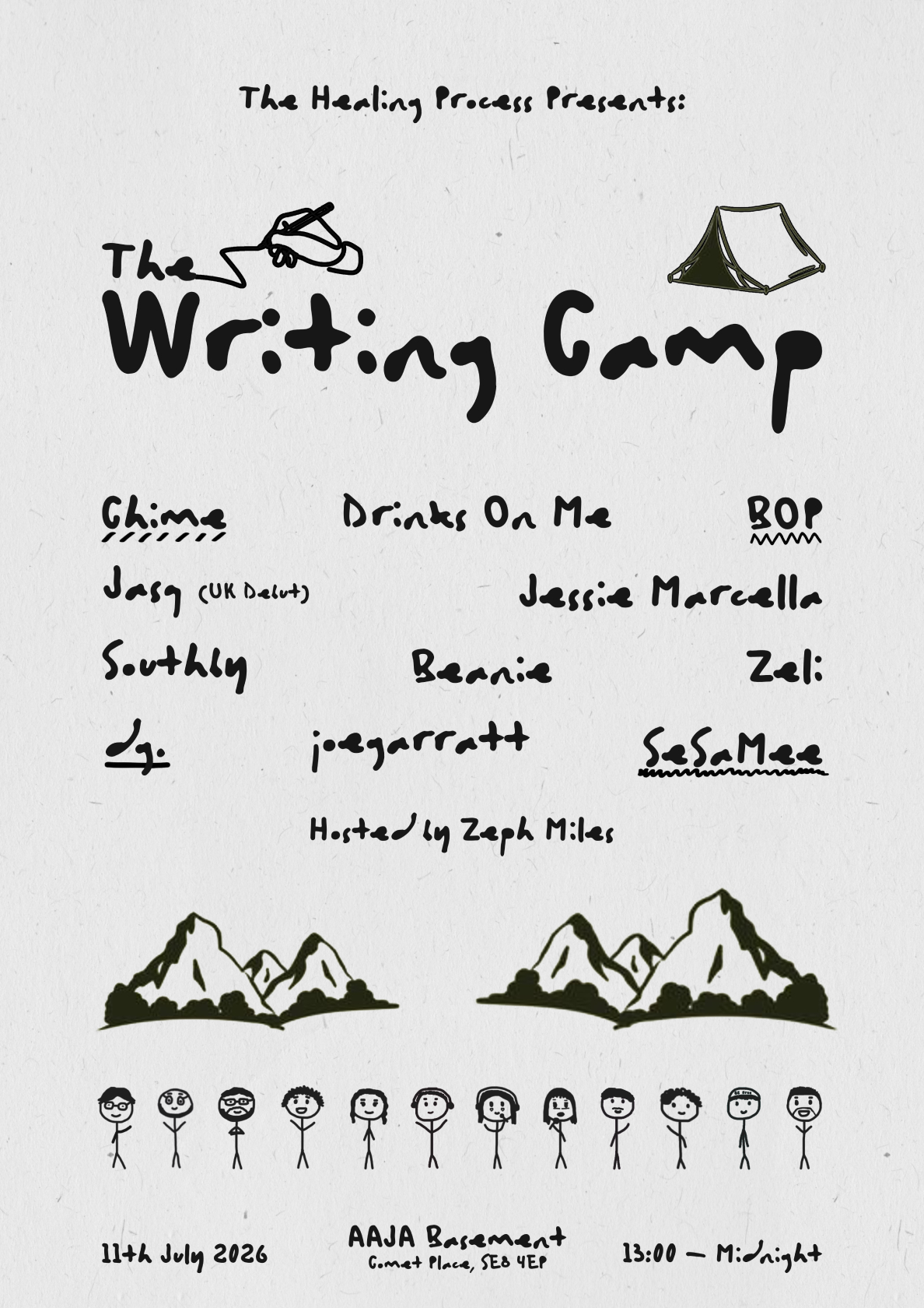 The Healing Process 012: The Writing Camp