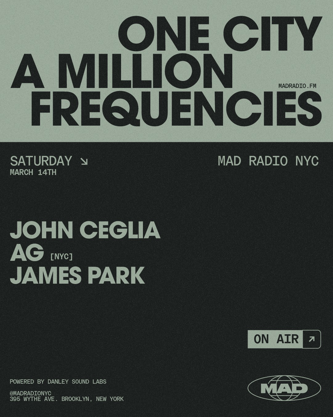 John Ceglia / AG [NYC] / James Park