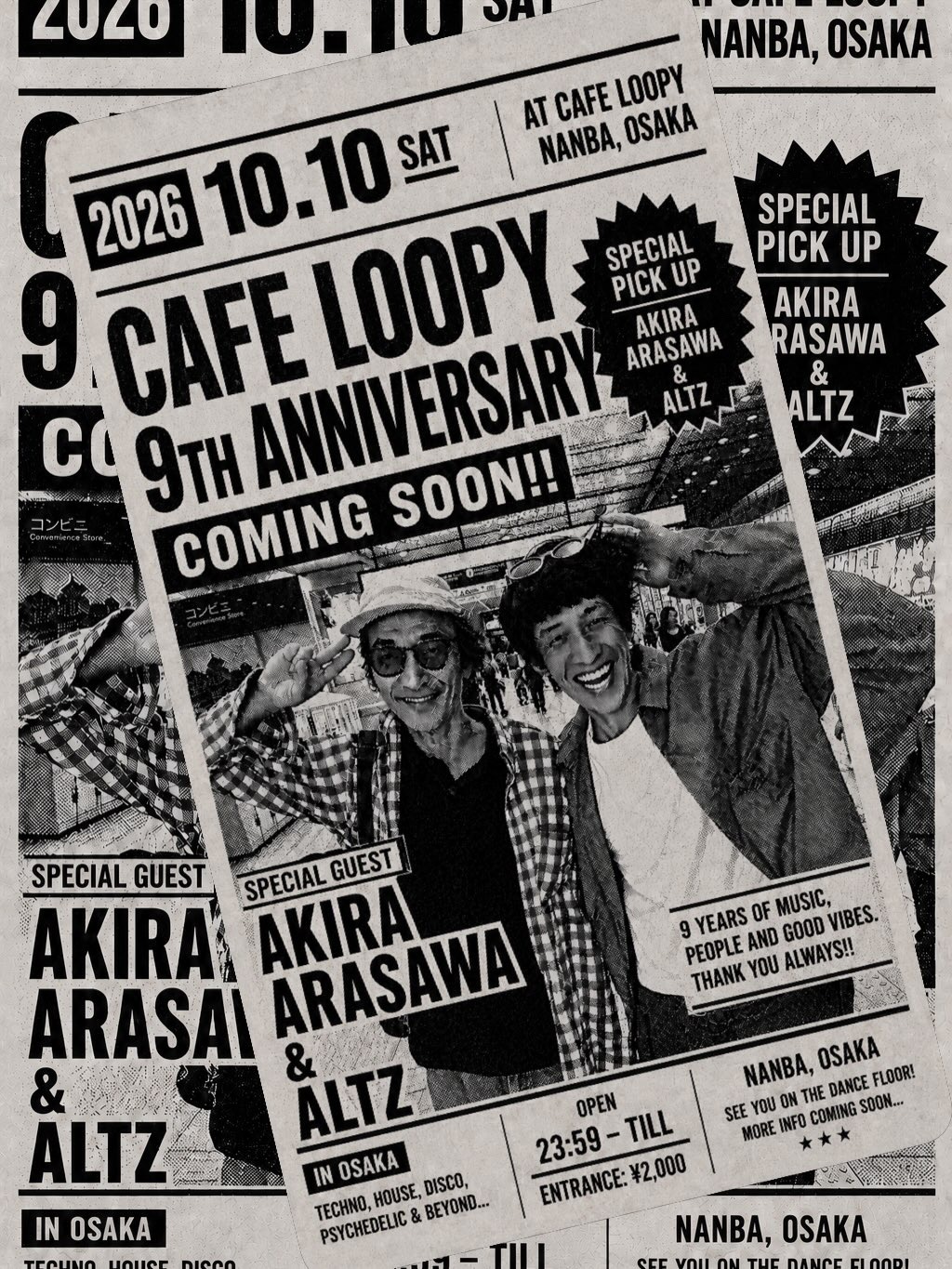 cafe LOOPY 9th Anniversary