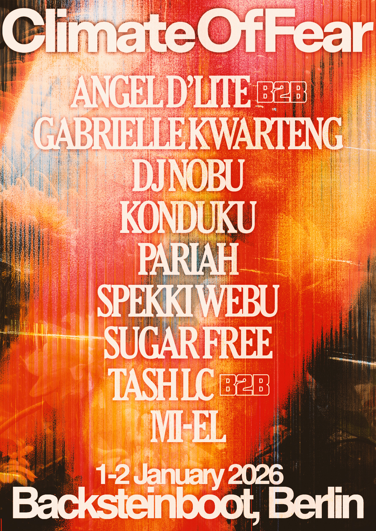 Climate 26 hours: DJ Nobu, Angel D'lite b2b Gabrielle Kwarteng, Pariah