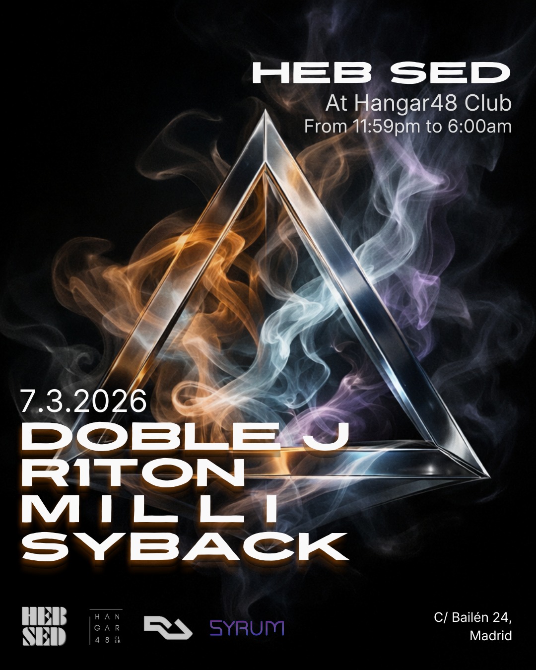 HEB SED: DOBLE J, R1TON, Milli, Syback