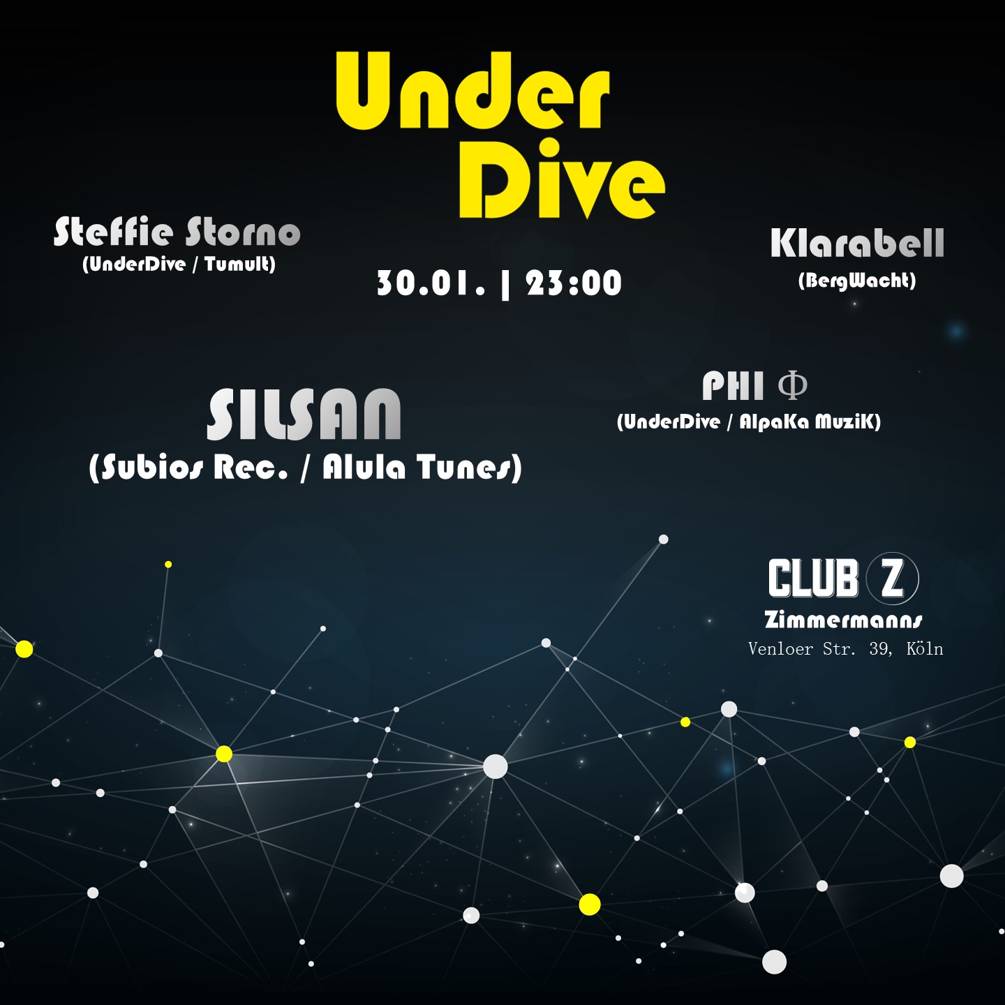 UnderDive with SILSAN (Subios Rec.), Klarabell, PHI Ф & Steffie Storno