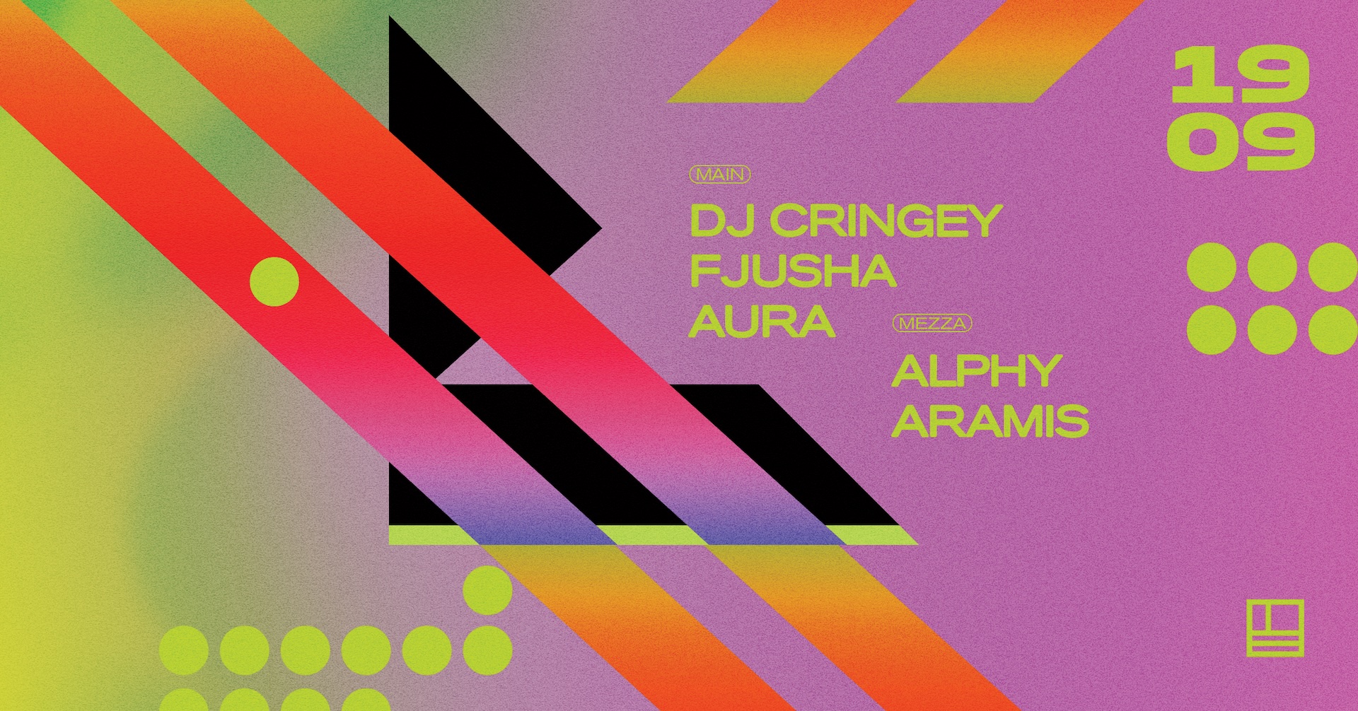 Affiche DJ Cringey & FJUSHA