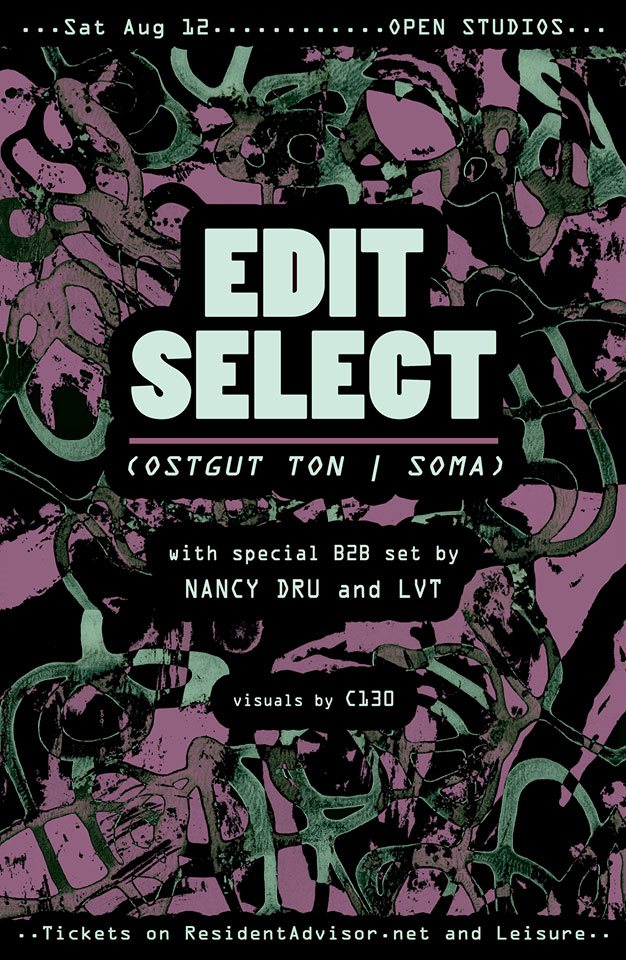 Edit Select, Nancy Dru and LVT flyer