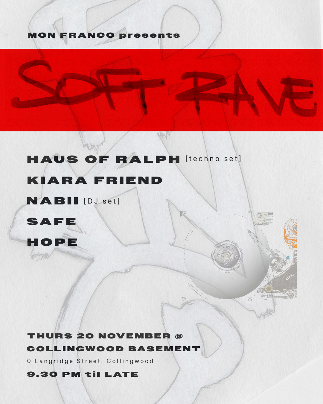 Mon Franco presents: Soft Rave