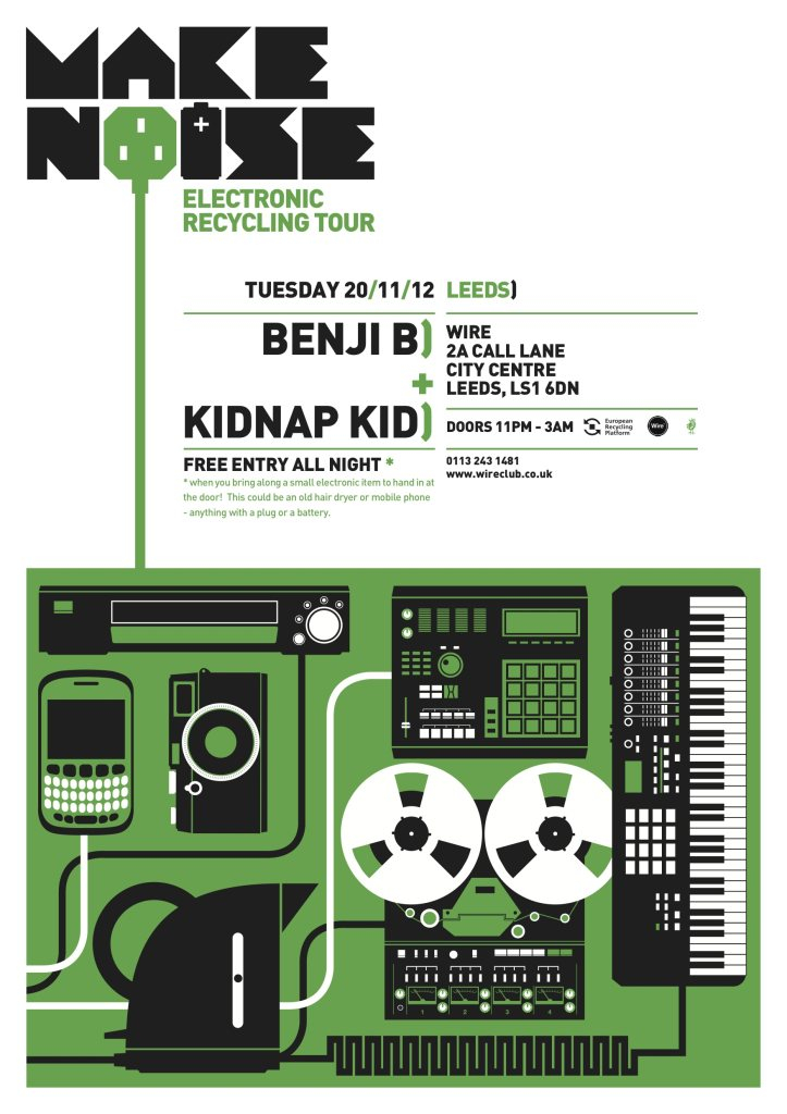 Make Noise invites you to recycle with Benji B - Fact Magazine
