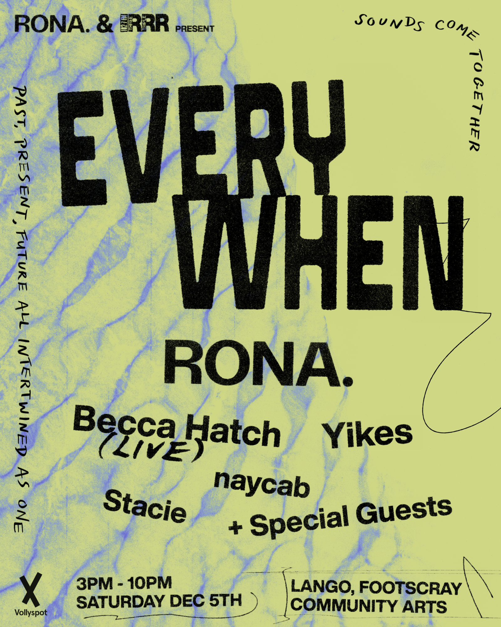 RONA. & Triple R present: Everywhen