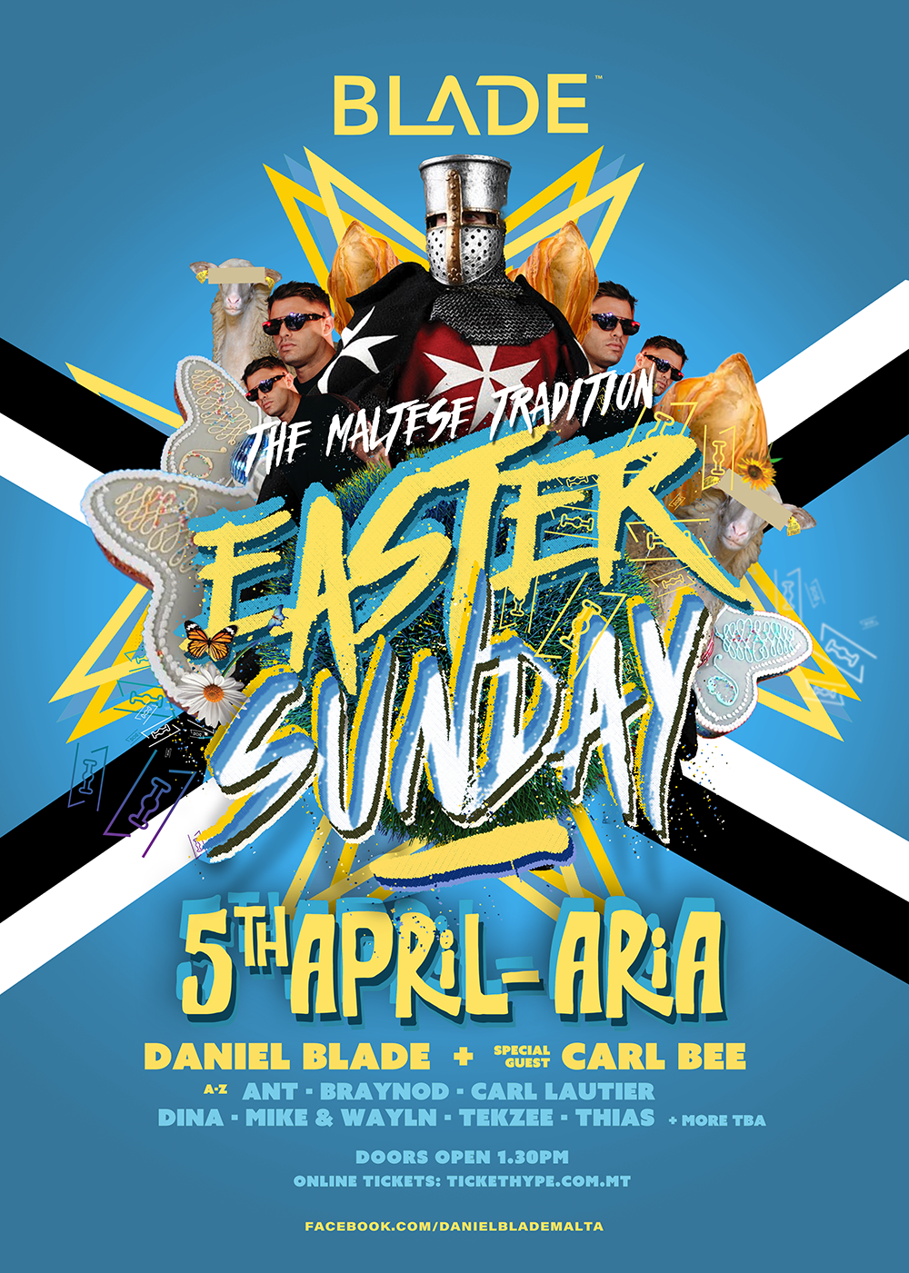 BLADE EASTER SUNDAY 2026 in Malta