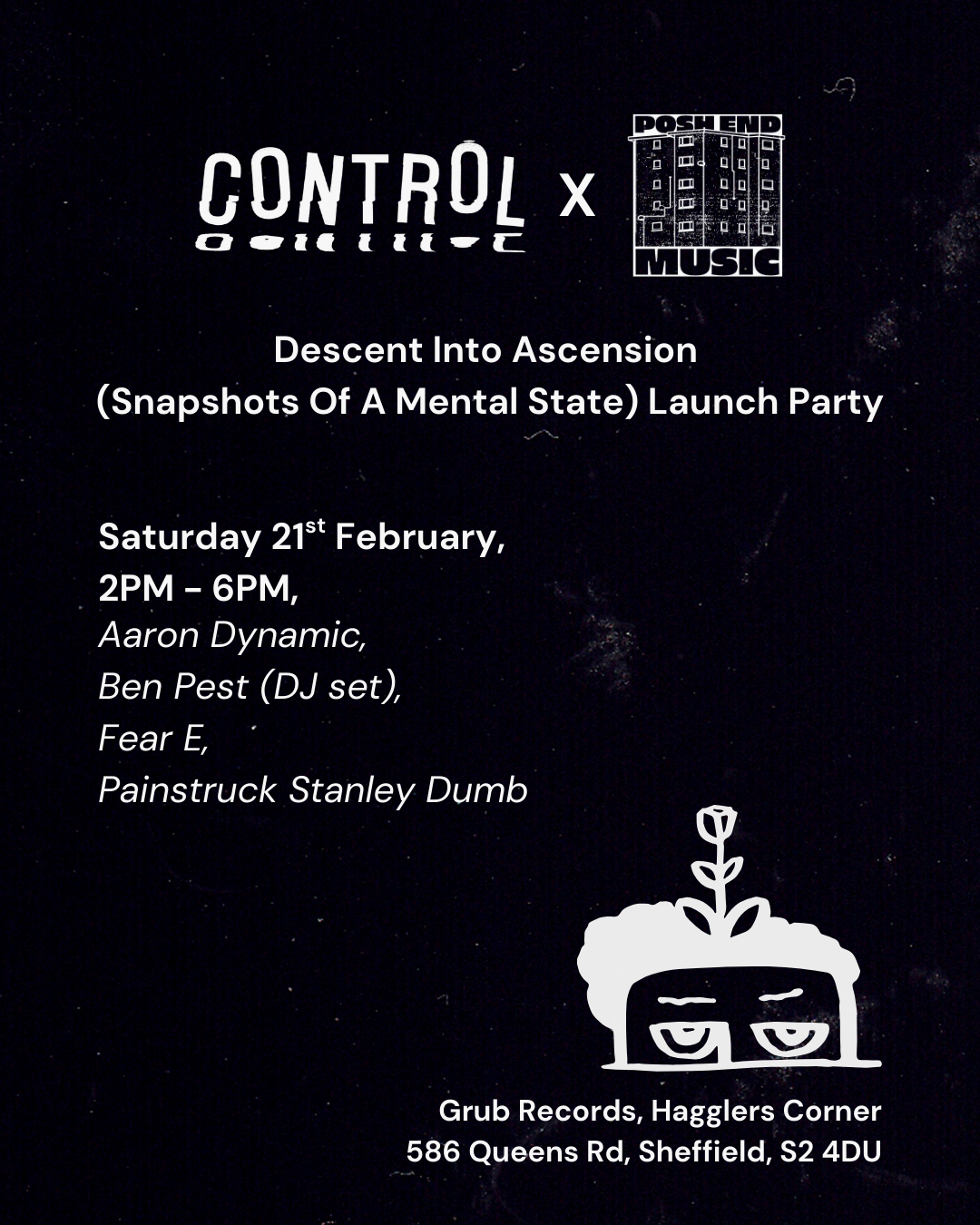 Posh End Music x Control: Ben Pest, Fear E, Painstruck Stanley Dumb