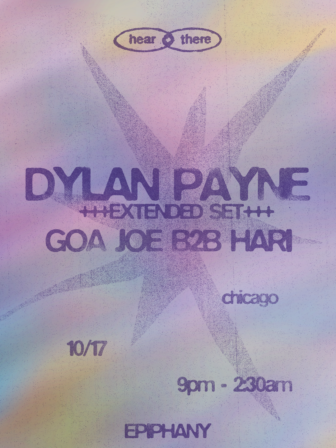 hear + there: Dylan Payne, Goa Joe b2b Hari
