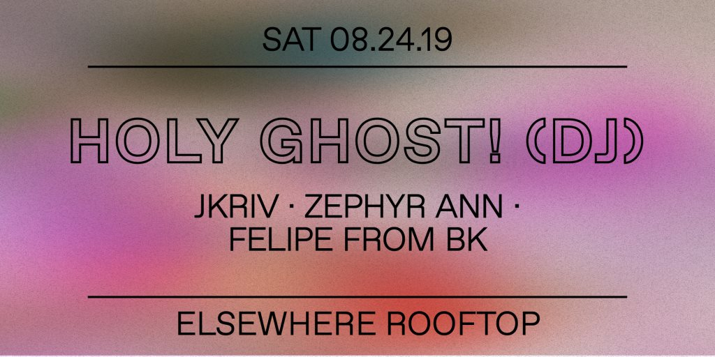 Holy Ghost! · Artist Profile