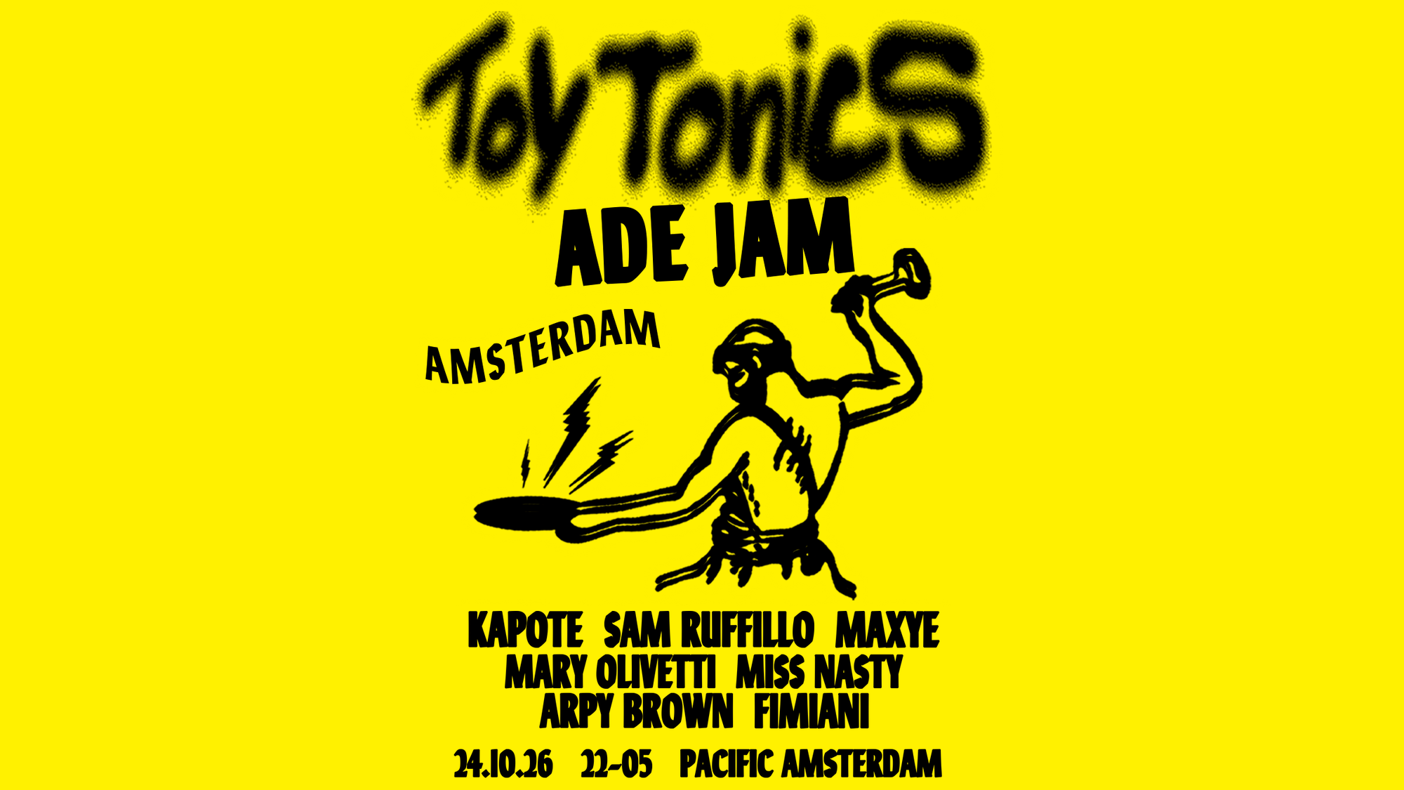Kapote flyer del evento