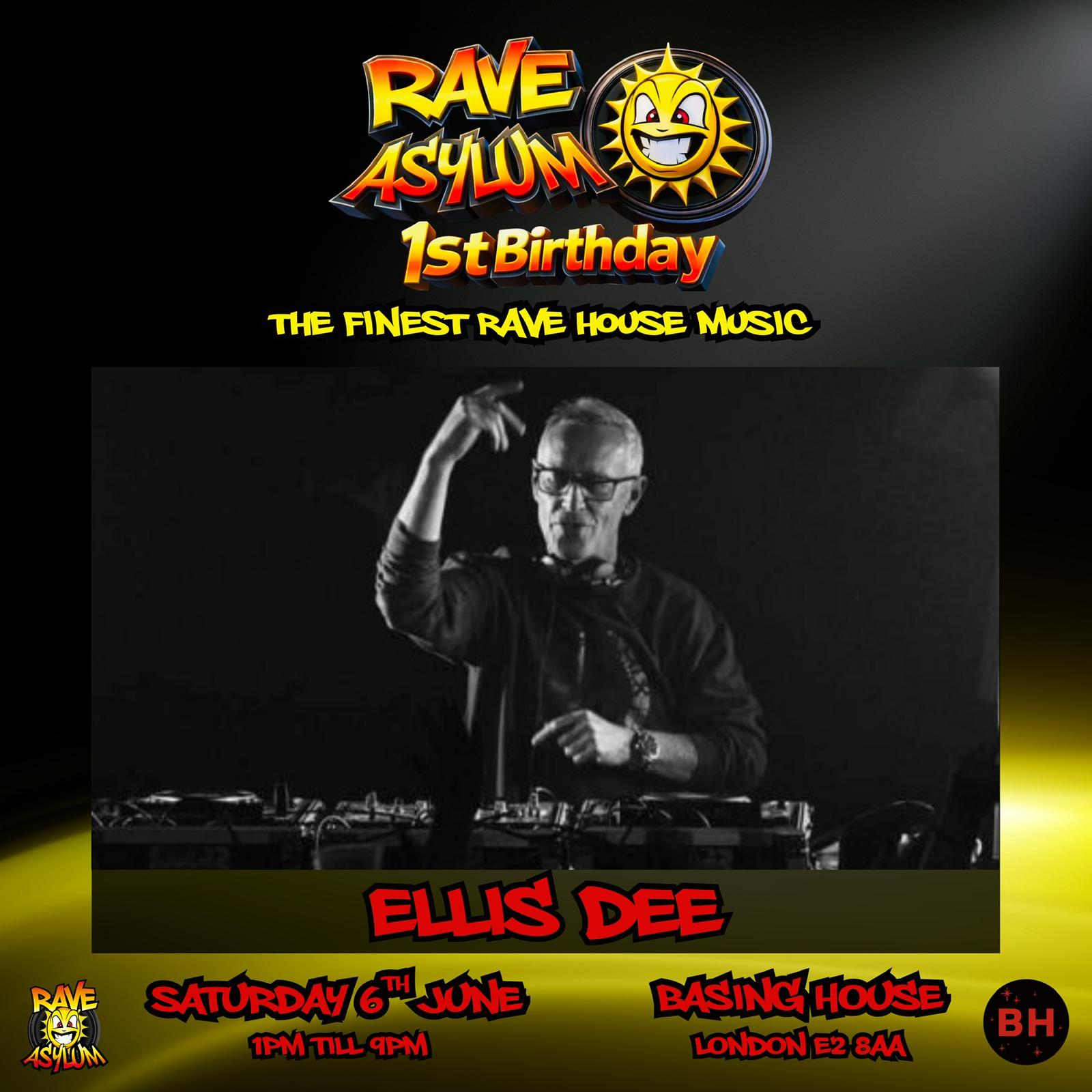 Rave Asylum 1st Birthday - 'The Finest Rave House in London'