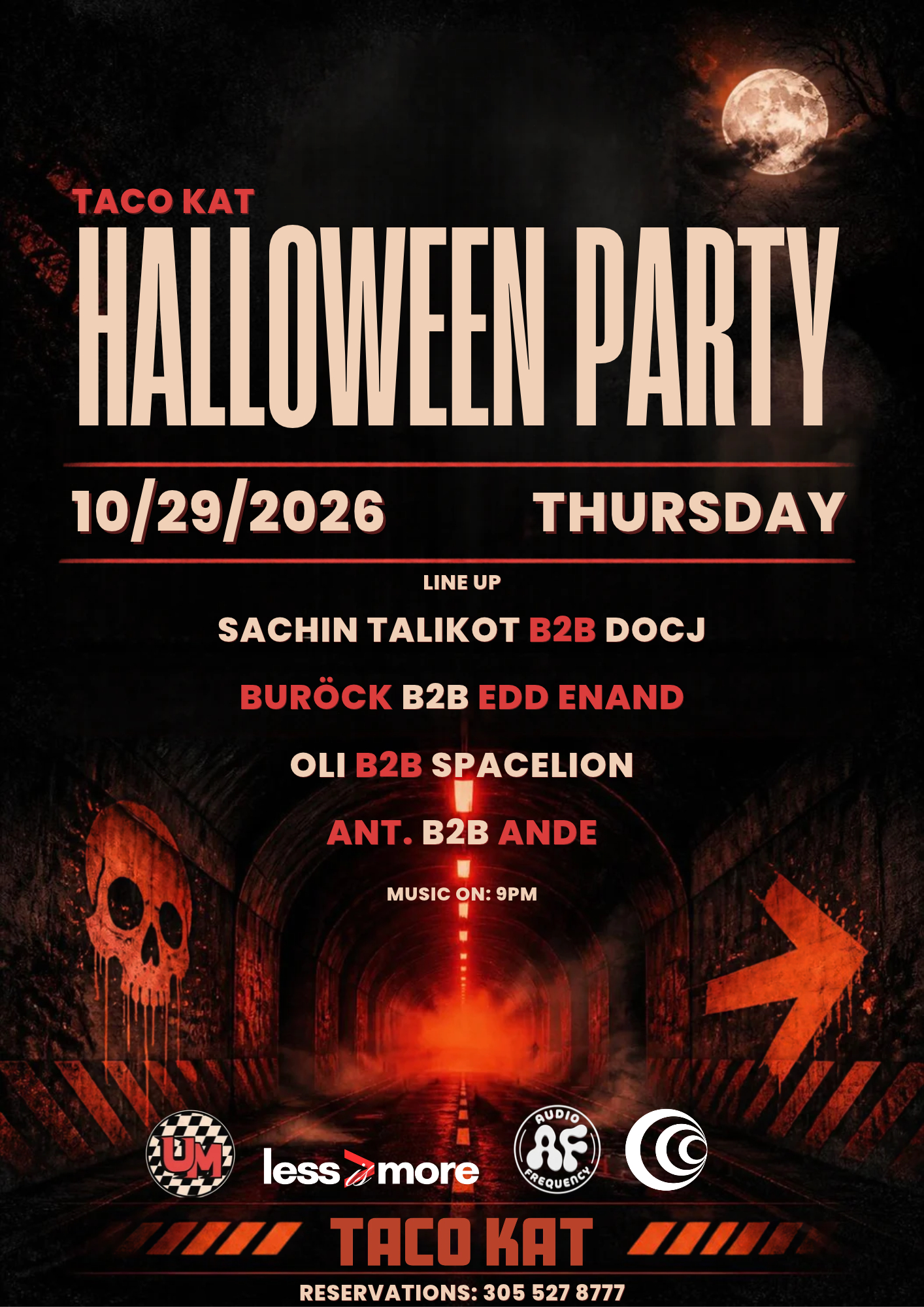 Taco Kat PRESENTS HALLOWEEN THURSDAY WITH SACHIN TALIKOT