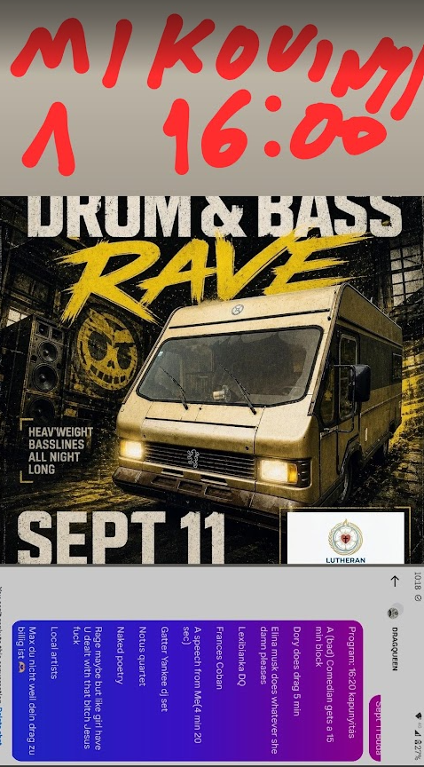 Garden Cinema Drum and Bass Szomszédok x The problem is the war