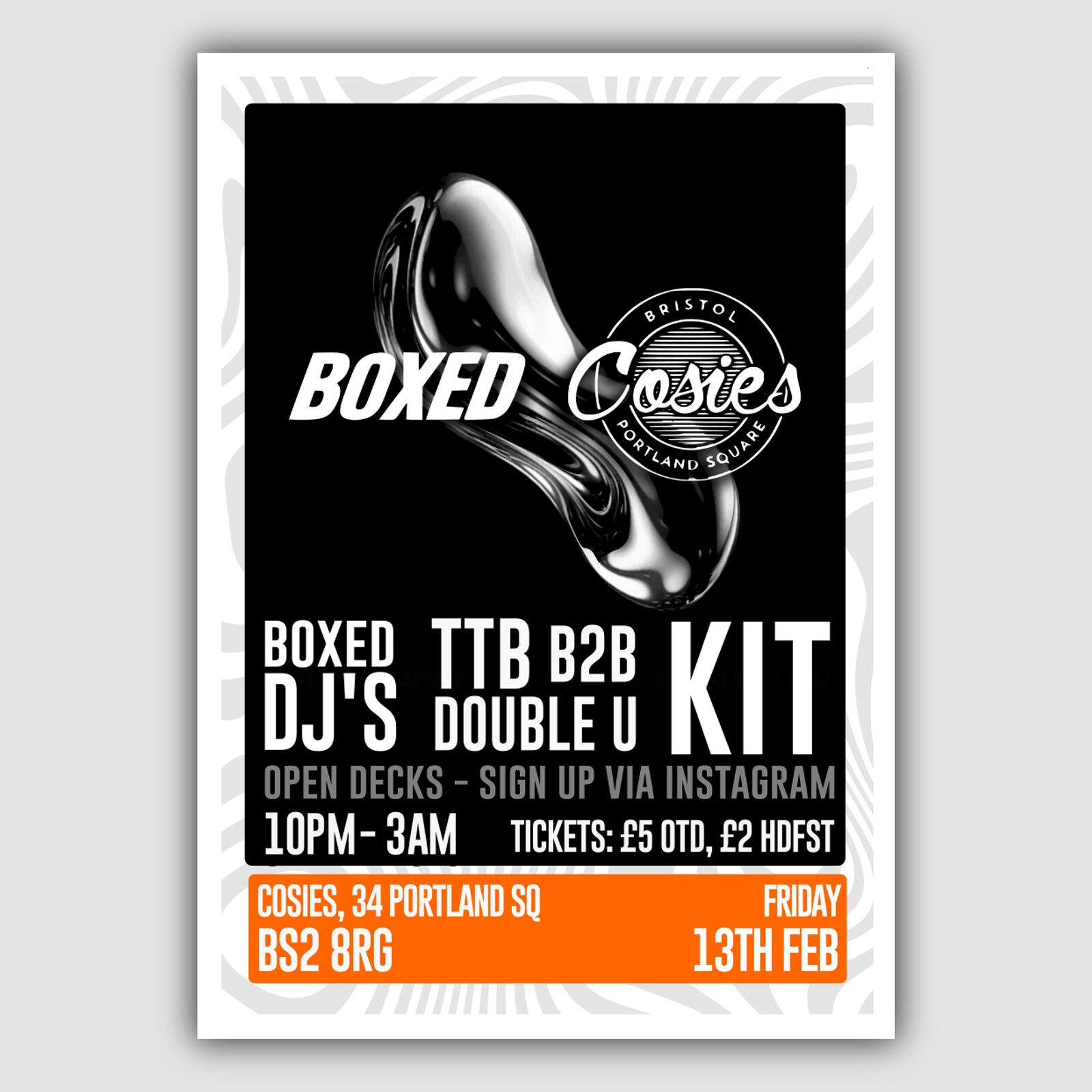 Boxed w/ DJ Kit, TTB B2B Double U & Boxed DJ's + OPEN DECKS