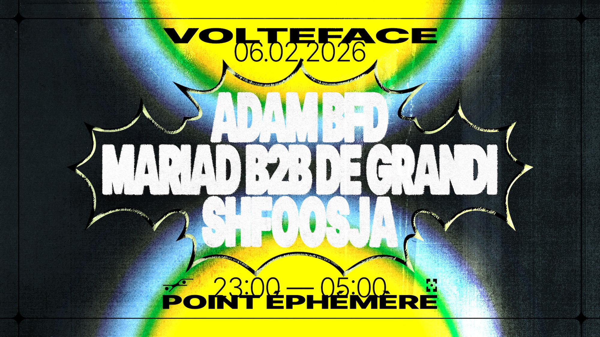 Volteface Club • MARIAD B2B De Grandi, Shfoosja, Adam BFD