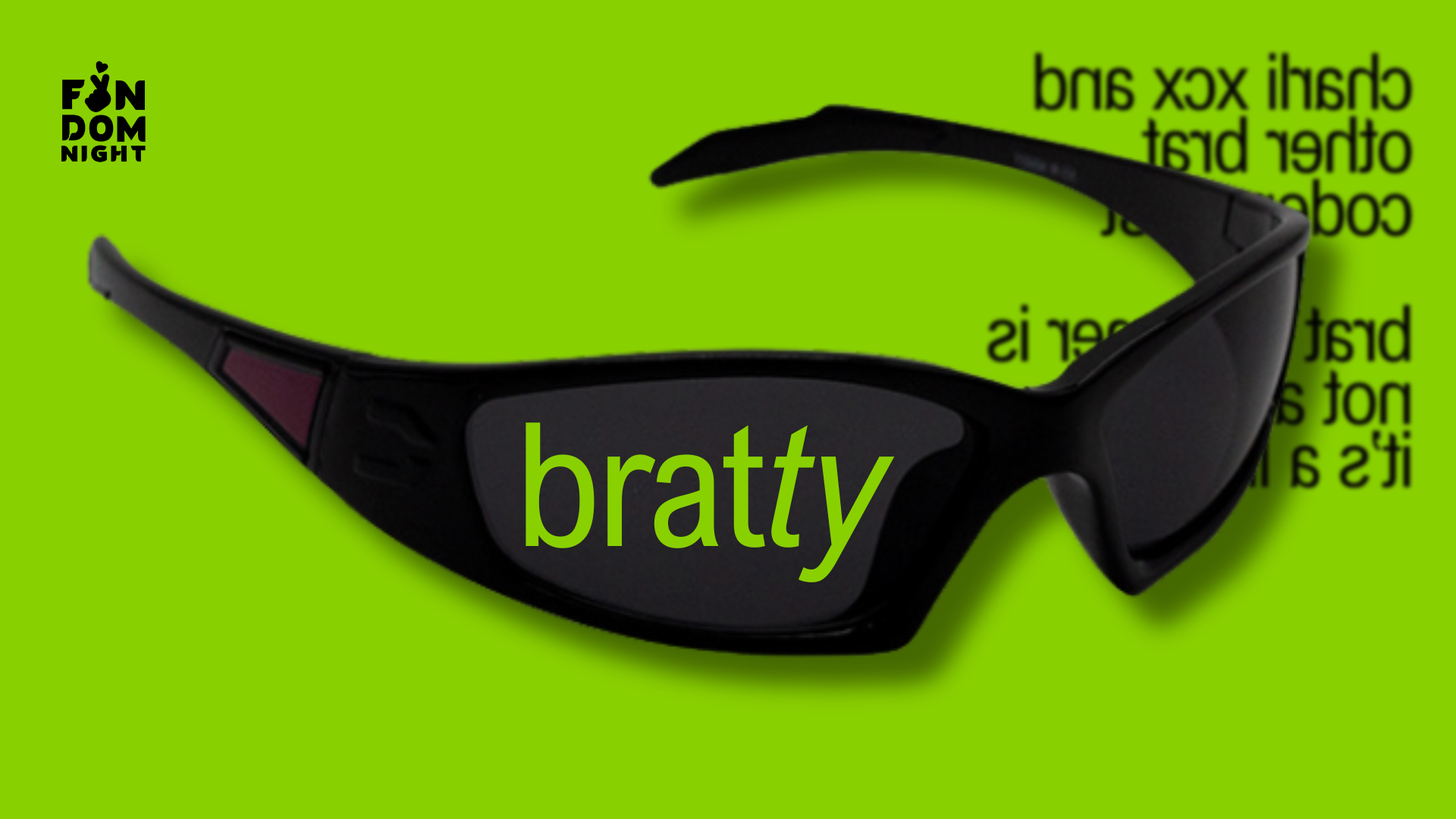 bratty • with charli xcx & other brat coded artists • zürich