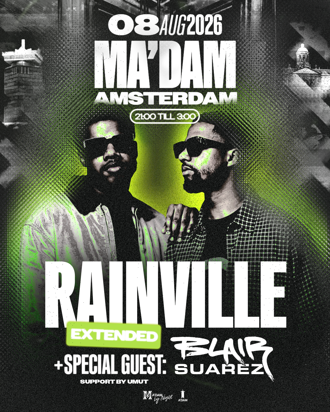 Madam by Night invites: RAINVILLE invites