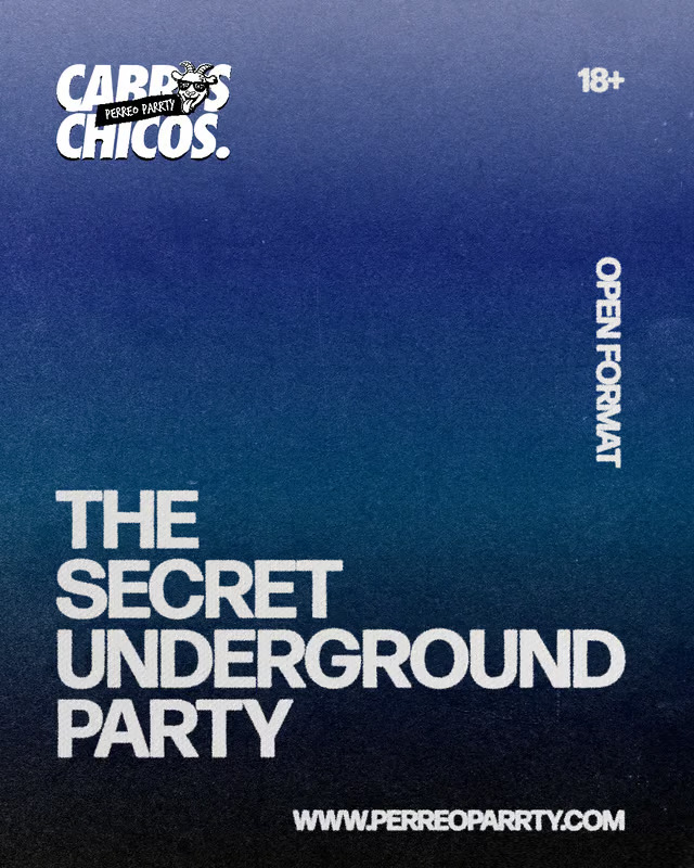 Cabros Chicos – Underground Y2K & Top 40 Parrty (18+) - Mehanata Bar