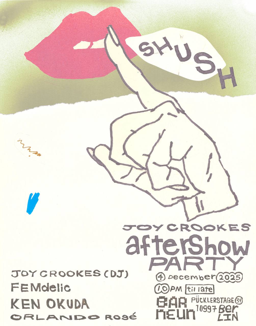 Joy Crookes Aftershow Party hosted by SHUSH