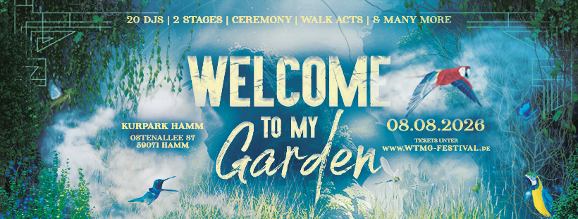 Welcome To My Garden Festival