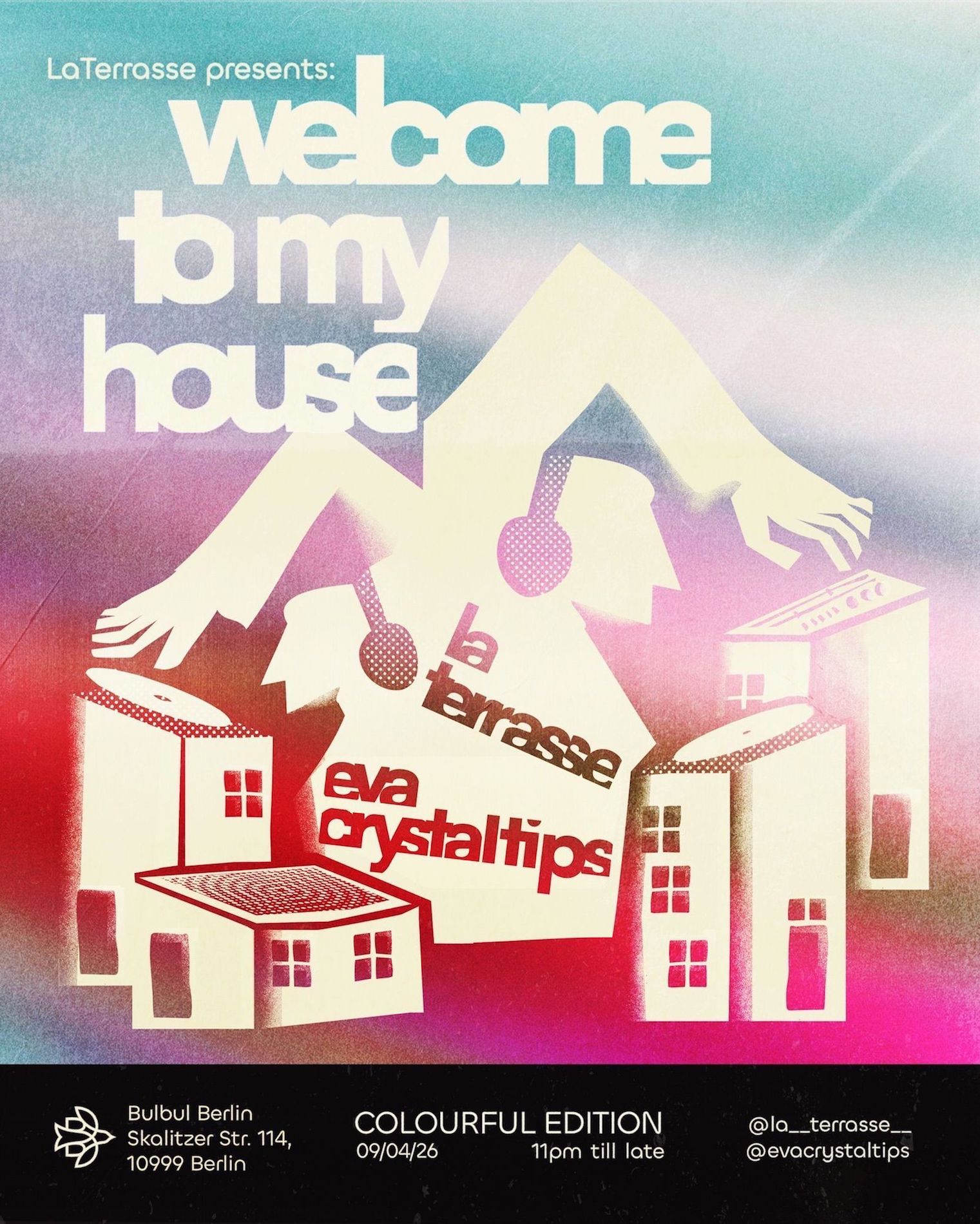 Welcome To My House: Eva Crystaltips, La Terrasse