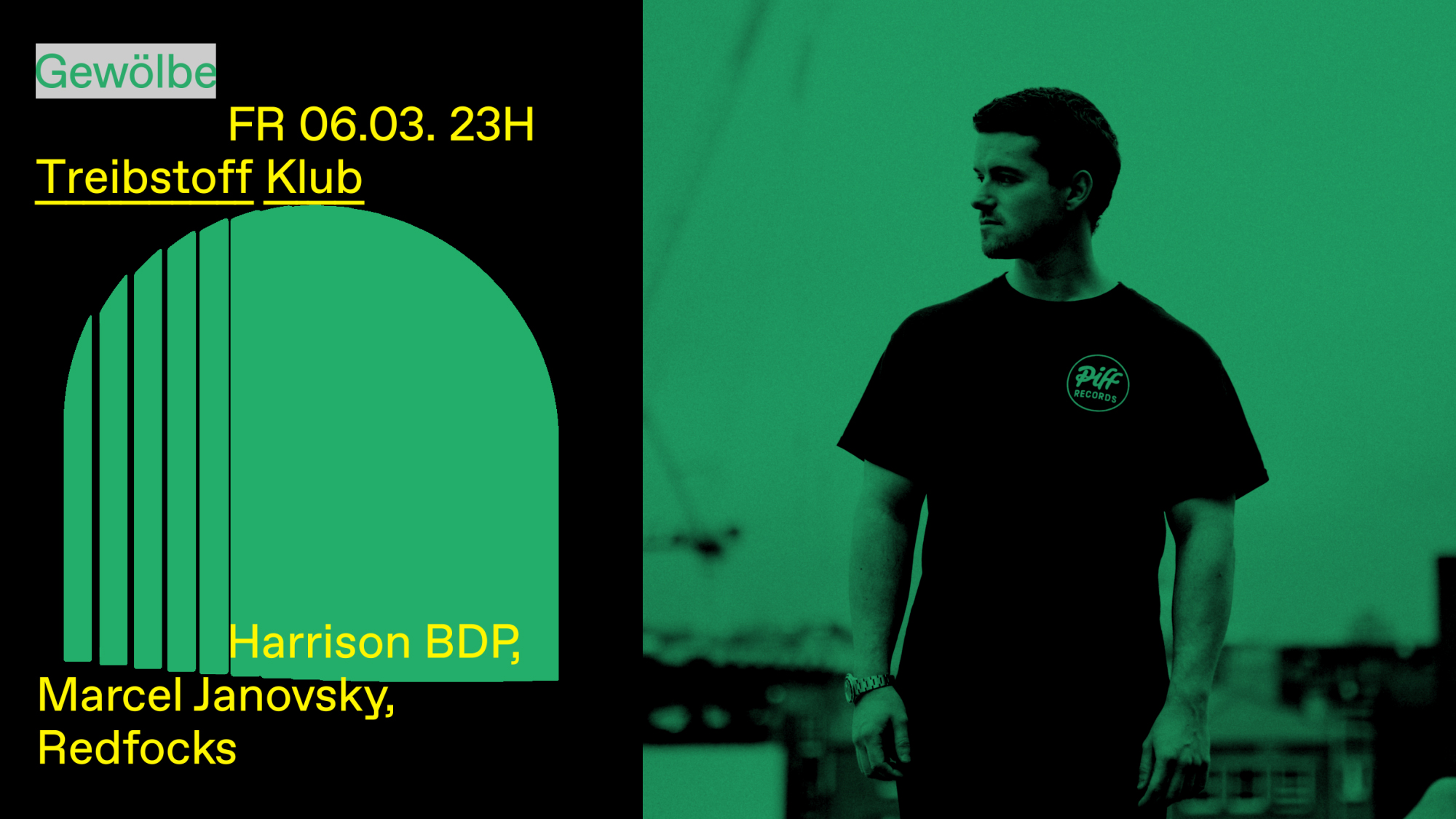Treibstoff Klub with Harrison BDP, Marcel Janovsky, Redfocks