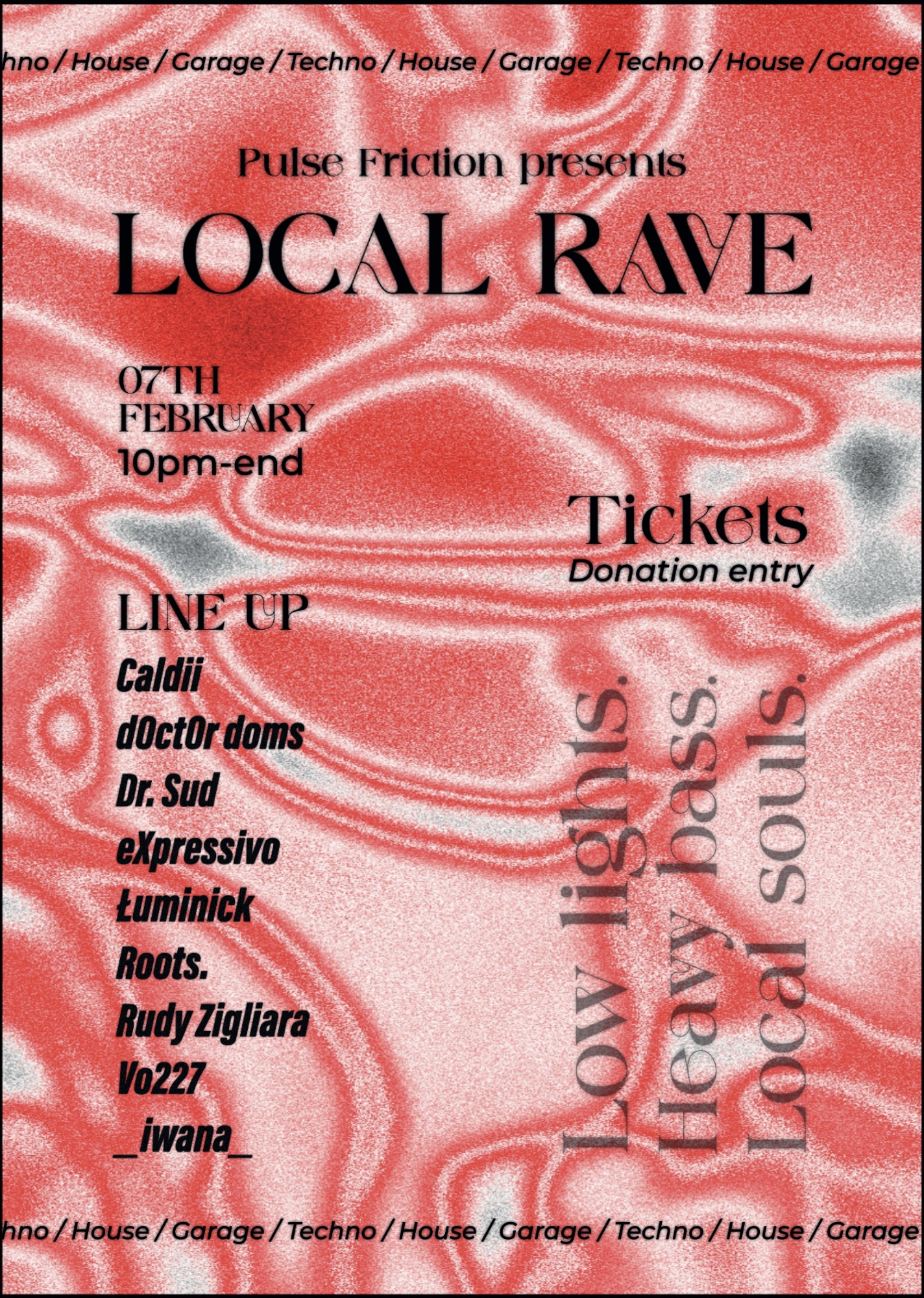Pulse Friction: Local RAVE