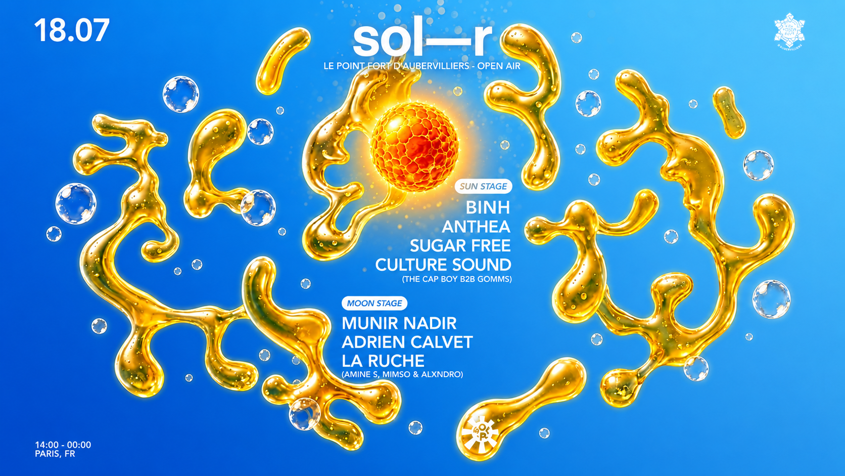 SOL-R [OPEN AIR]: Binh, Anthea, Sugar Free, Munir Nadir 