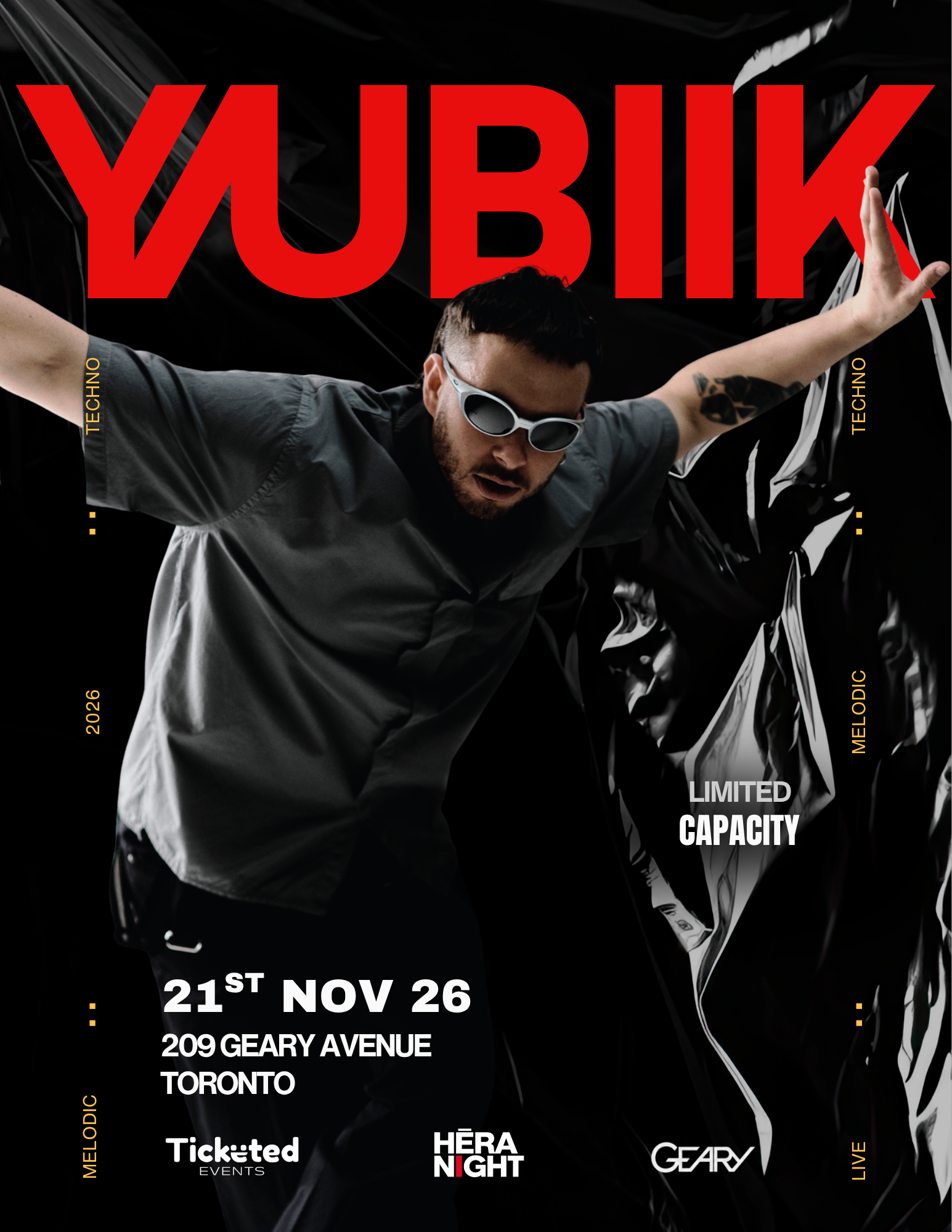 Yubik in Toronto: Warehouse Rave Experience