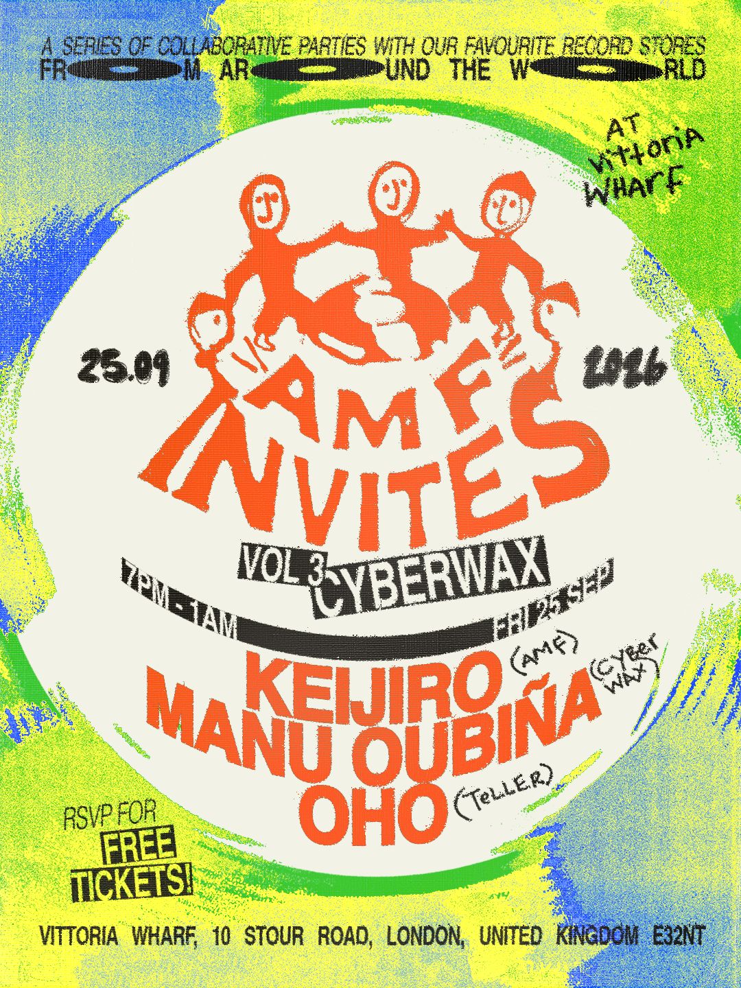 All My Friends invites... Cyberwax (Buenos Aires)