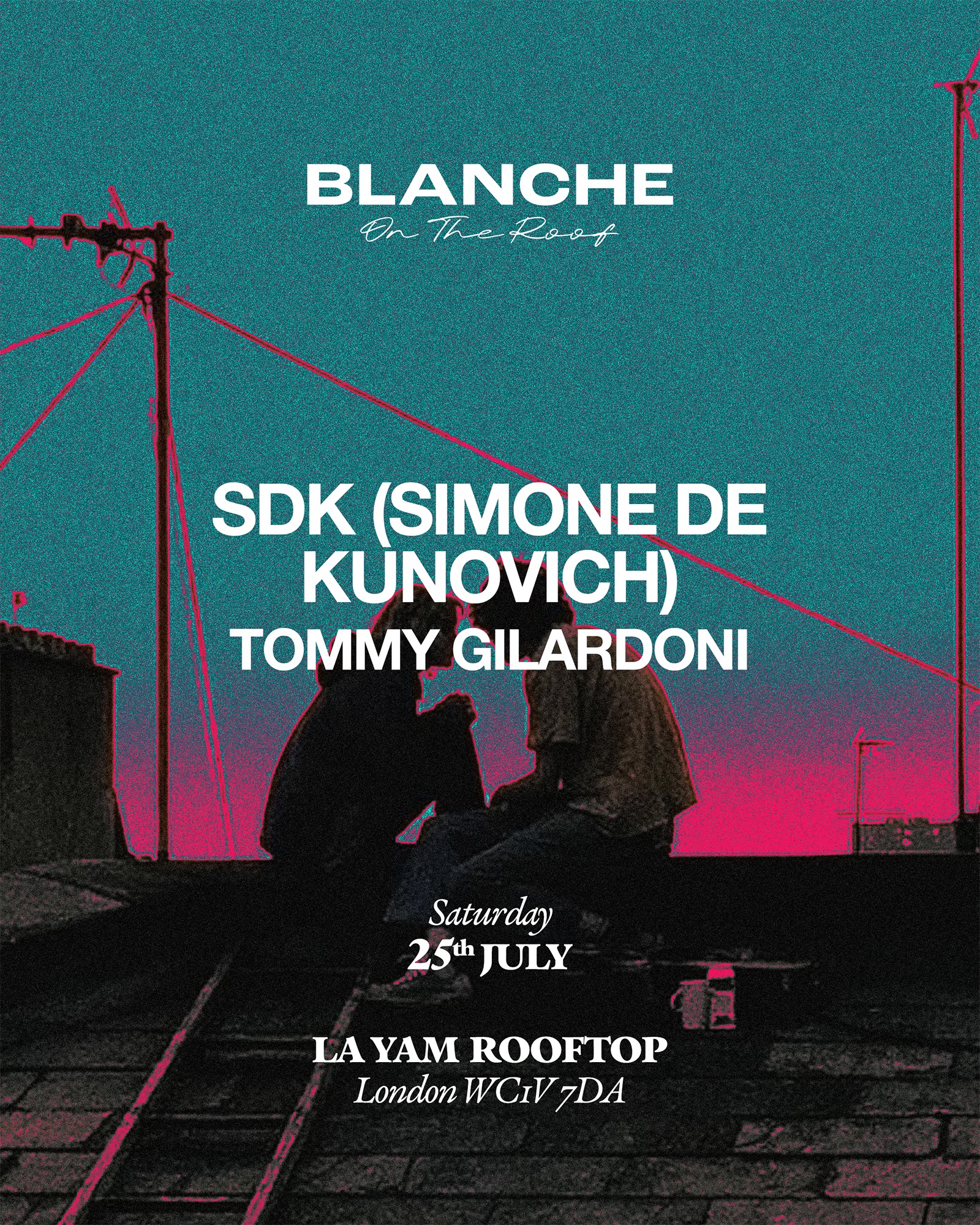 Blanche on the Roof with Simone de Kunovich