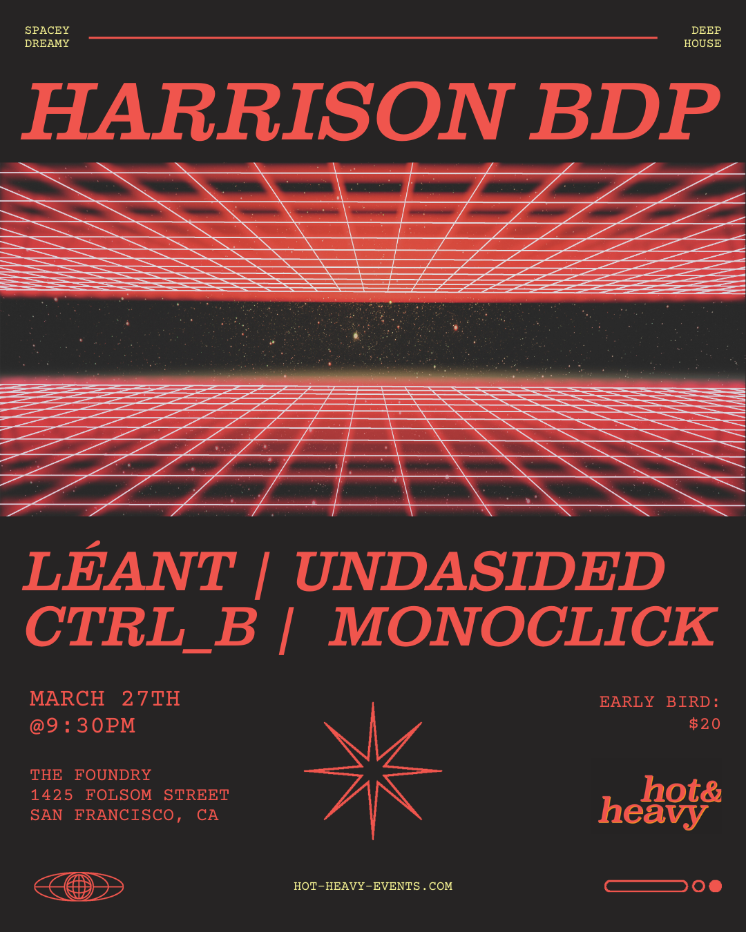 Hot&Heavy presents Harrison BDP