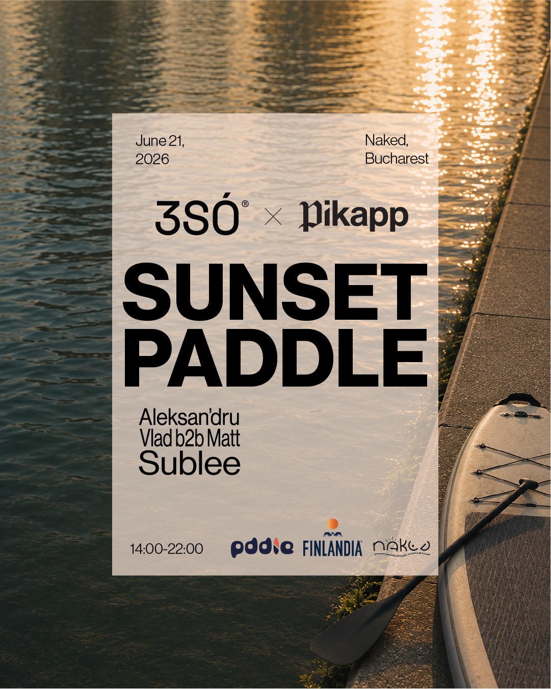 3SO x Pikapp SUNSET PADDLE